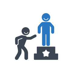 Victory Podium Winner Icon
