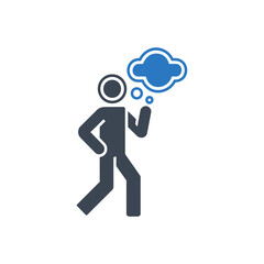 Thinking Cloud Icon