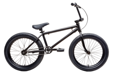 bicycle isolated on white