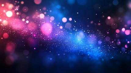 Vibrant blue and pink gradient with soft glowing edges