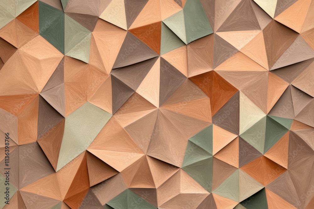 Poster a geometric design of a rising star, representing achievement and excellence, using bold, abstract s