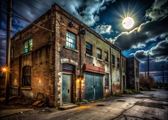 Fototapeta premium 24/7 Urban Exploration Photography: Abandoned Places, Always Open