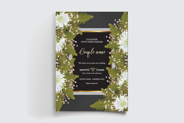 Save the date wedding invitation templates