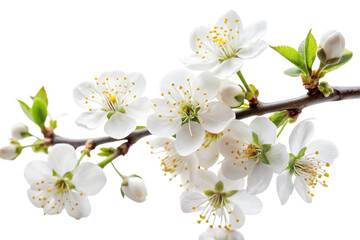 Obraz premium white cherry blossom