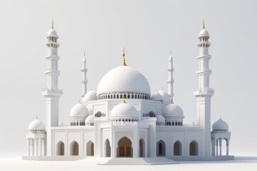 Obraz premium 3d rendering mosque