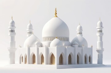 Obraz premium 3d rendering mosque