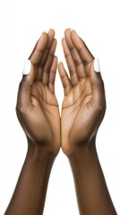 Soft hands gently applying cream for skin hydration in a serene beauty routine with a minimalist aesthetic