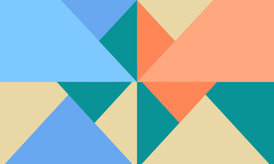 Abstract Geometric Pattern with Vibrant Colors. For Design Template