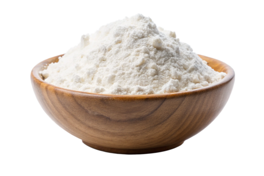 flour in a bowl