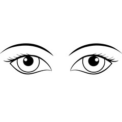 illustration of a eye