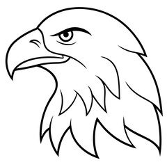 eagle head vector