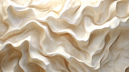 Fototapeta premium Beige abstract waves background forming elegant pattern