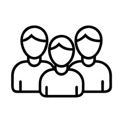 group of friends icon icon
