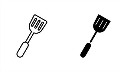 spatula icon set. vector illustration for web design isolated on white background.