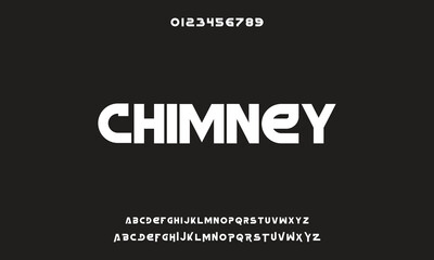 Modern minimal abstract alphabet fonts. Typography technology, electronic, movie, digital, music, future, logo creative font.