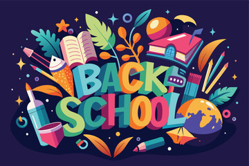 back to school vector