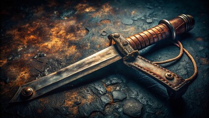 Cursed Sword Game Asset: High-Res Documentary Photography Style