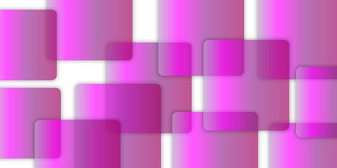 3d white hexagon, honeycomb, presentation, website design. Illustration, technology, advertising. seamless pattern. modern abstract wide banner with geometric shapes. Vector, pink colored squares, art