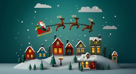 Various Christmas, New Year card and banner collection: Santa Claus, Christmas tree, snowman, reindeer, ornament, xmas elements and decorations and many more