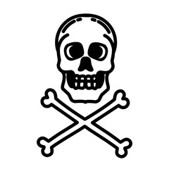 Vector icon dangerous