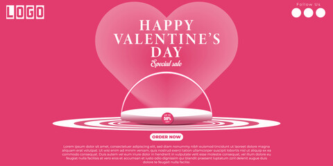 valentine's day sale post, cover, editable template,14 february post, couples salee offer post