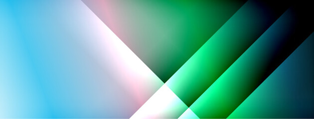 Colorful gradient with lines made of shadow and light. Creative background