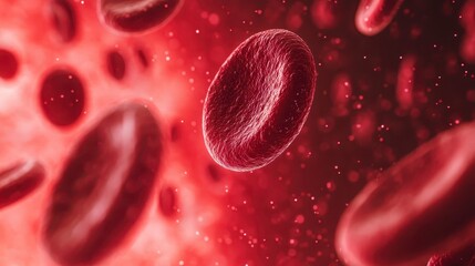 Microscopic Red Blood Cells Human Biology Healthcare