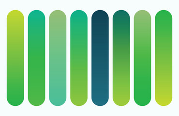 Set of multicolor gradients