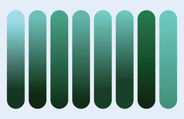 Multicolor gradient textures for web or app presentations