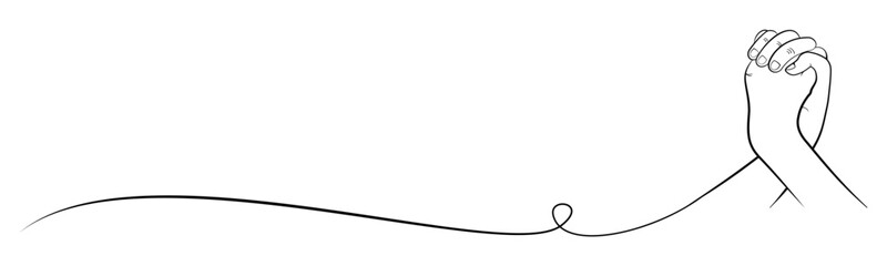 world friendship day line art illustration