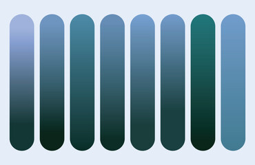 Multicolor gradient textures for web or app presentations