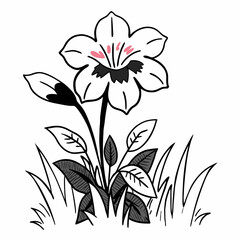 illustration of a flower