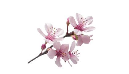 Pink Blossom Branch Elegance 