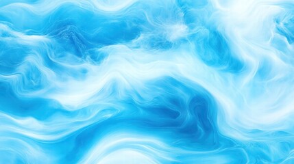 Fototapeta premium Abstract blue and white swirling texture, suitable for backgrounds and designs.
