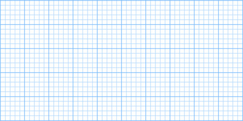 Square grid texture, blue grid line paper sheet, blank grid sheet for technology, drawing and architecture draft, texture of square graph paper, notebook pattern
