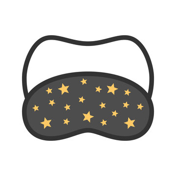 Cute Sleeping Eye Mask Icon