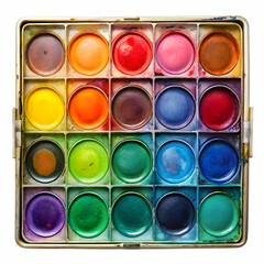 A selection of vibrant color palettes