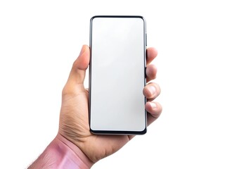 hand holding smart phone