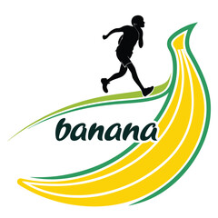 Banana Logo Vector Art, Icons, and Graphics.