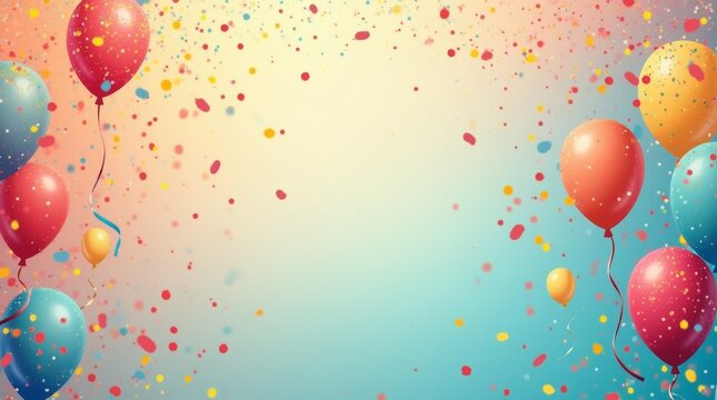 Festive backgrounds with bright colors and celebratory motifs bring joy to any project ideal for party and celebration designs Background Illustration, Bright color tones, , Minimalism