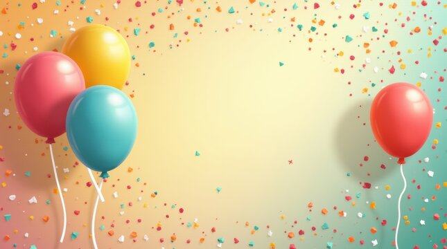 Festive backgrounds with bright colors and celebratory motifs bring joy to any project ideal for party and celebration designs Background Illustration, Bright color tones, , Minimalism