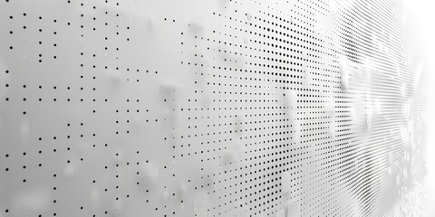 Grid pattern texture on a clean white background showcasing design and subtle variation