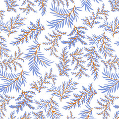 Seamless Pattern Vintage Desin Print For Fabric Textile 
