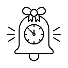 New Year Bell icon