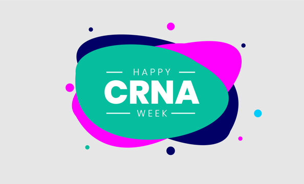 National CRNA Week Holiday Concept