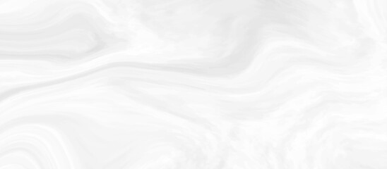 Obraz premium White and grey liquid marble pattern texture natural background. Liquify Swirl white and gray color art. Beautiful drawing with the divorces and wavy lines in gray tones. 
