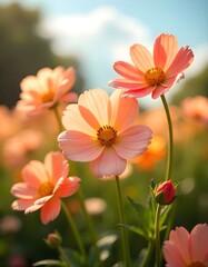 Naklejka premium flowers