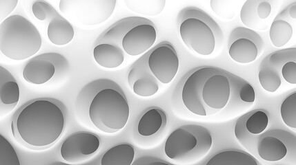 Abstract gray pattern with soft glowing edges creating a clean design