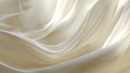 Obraz premium Soft ivory background with gentle glowing light streaks and shimmering highlights