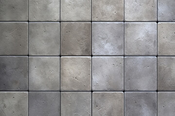 Processed collage of grey marble floor tiles surface texture. Background for banner, backdrop
